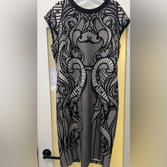 New York & Company Dresses & Skirts - New York Company Black & White Dress Sleeveless XL